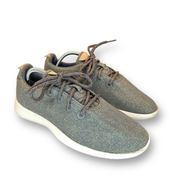 AllBirds Men's Wool Runners Size WR 9 Beige Cream Low Top Lace Up - Picture 8 of 11
